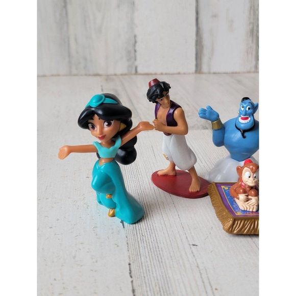 Disney Aladdin Abu Jasmine Genie playset toy figure - Picture 2 of 7